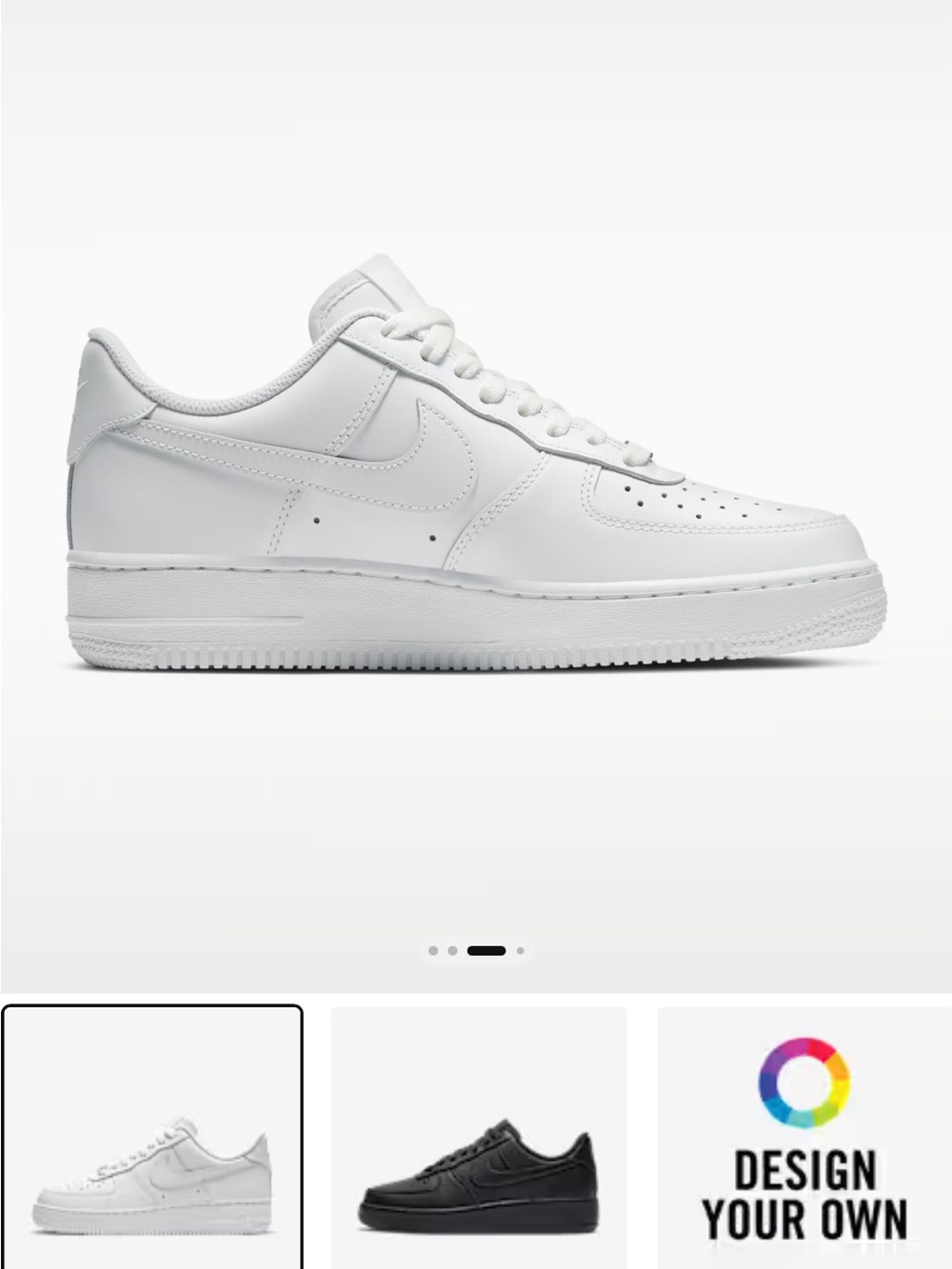 Nike women’s Air Force 1 Low - White